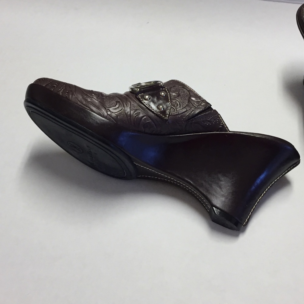 COLE HAAN Women’s Clogs Mules Brown Size 8AA - Picture 4 of 6
